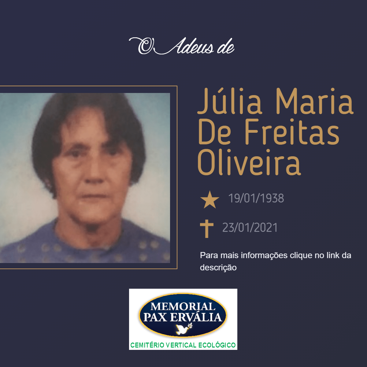 JÚLIA MARIA DE FREITAS OLIVEIRA - Grupo Pax Ervália